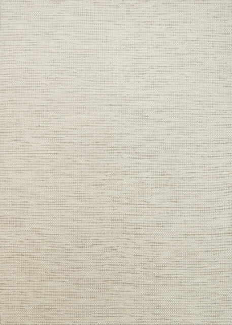 neutral hand-woven rug